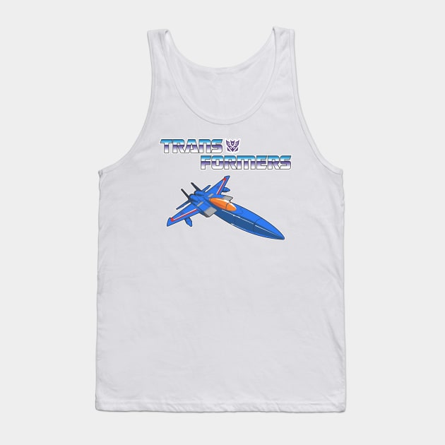 Jet Thundercracker G1 Tank Top by Larent